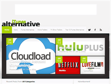 Tablet Screenshot of itunesalternative.org